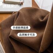 色织提花客厅卧遮室高光窗棉质MOU感有腔调 美拉德麻中古风帘苍