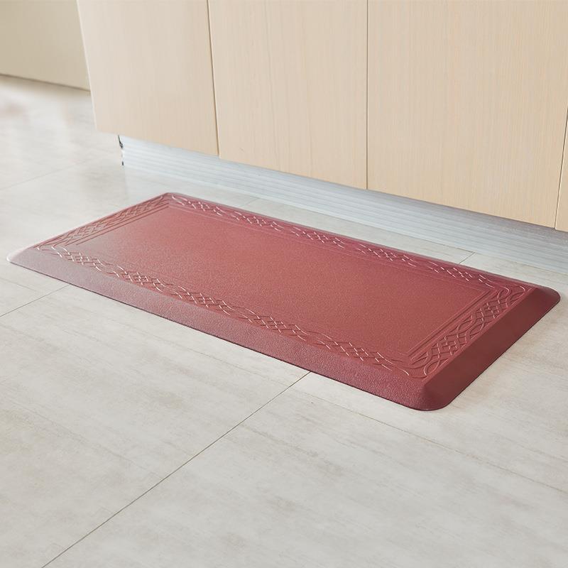 亚马逊热销抗劳地YYK办公防站疲立P垫U加厚脚垫防滑油厨房地垫门
