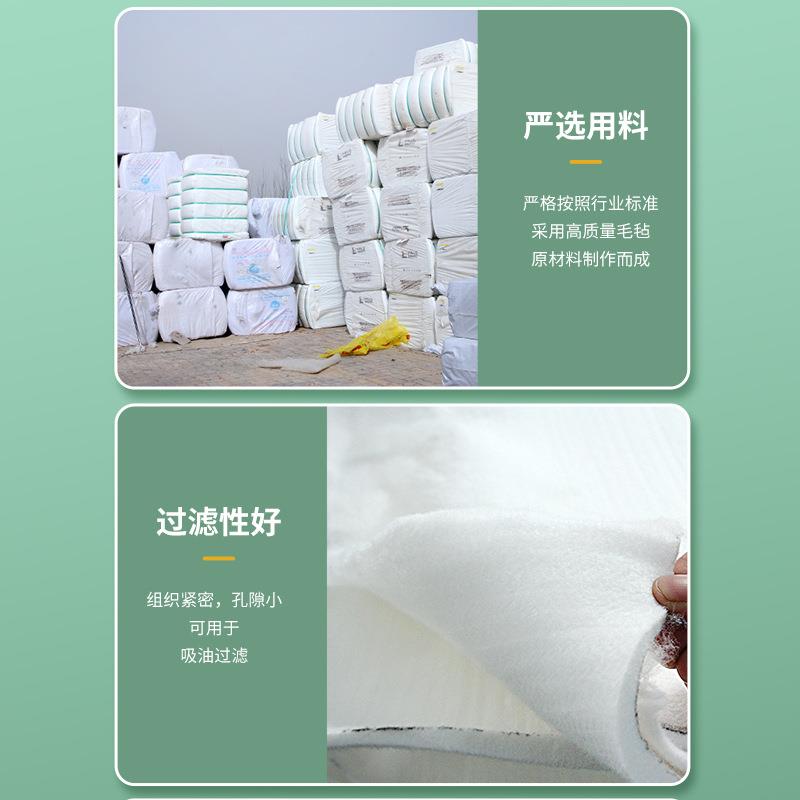 工业毛毡布高密度高抛光密NIX封吸隔音油防震耐磨耐温分机羊条毛