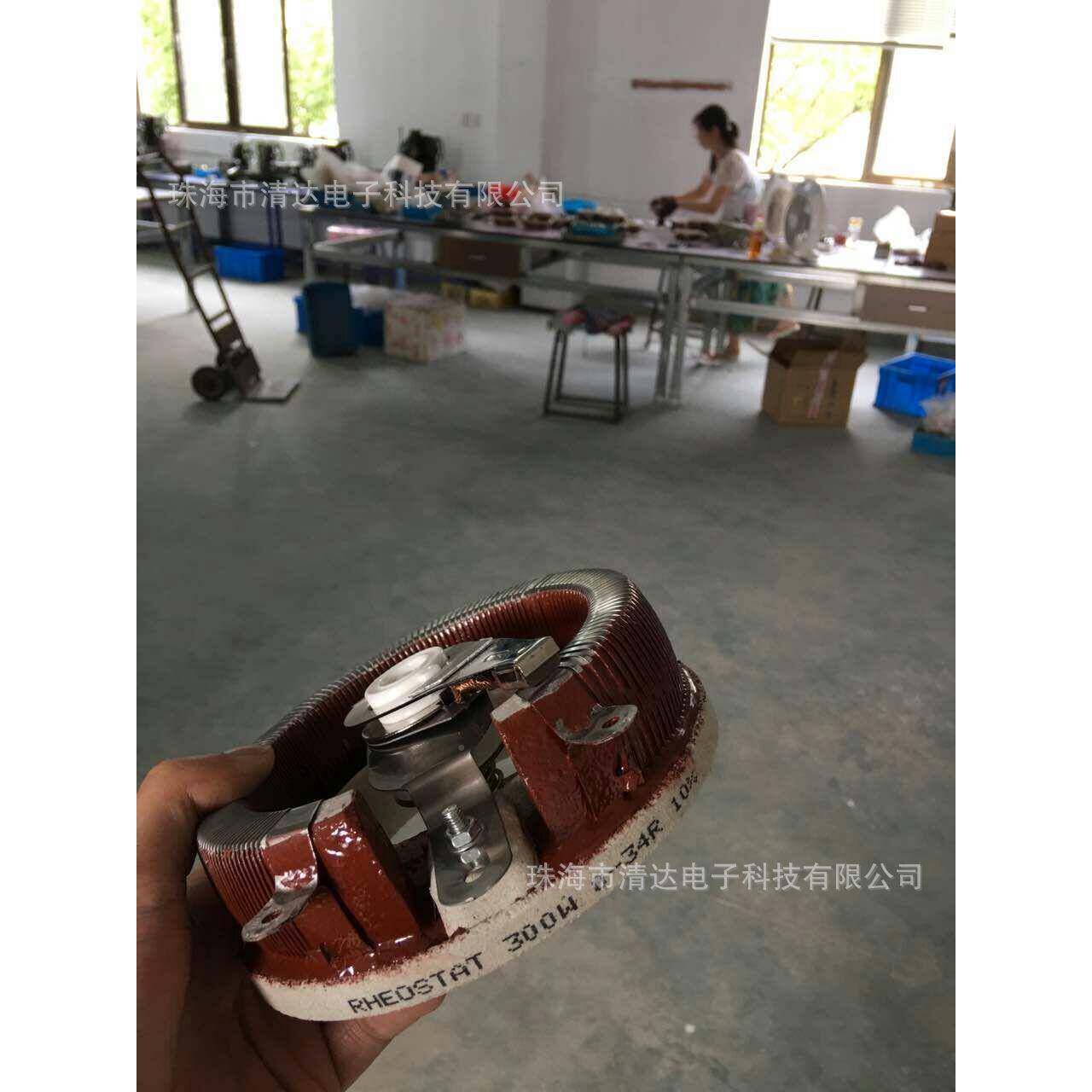 可调电阻电2908850圆W盘3K瓷盘红釉阻