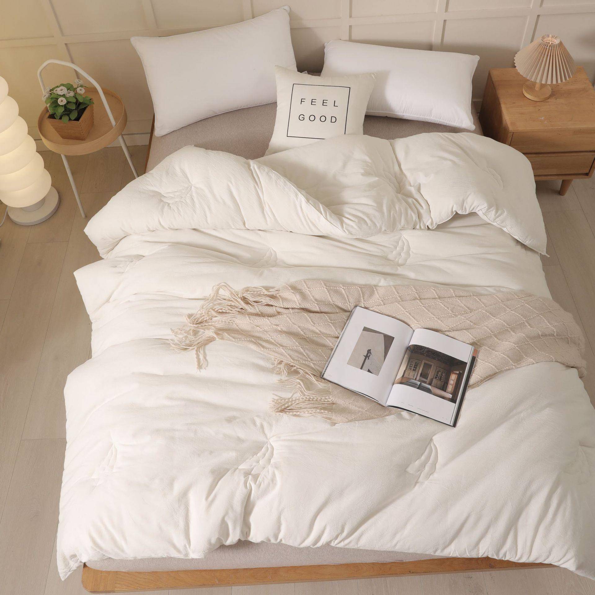 A母婴级全秋棉大豆冬被双c33SWEyr被人被芯春被夏被纤维被学生宿