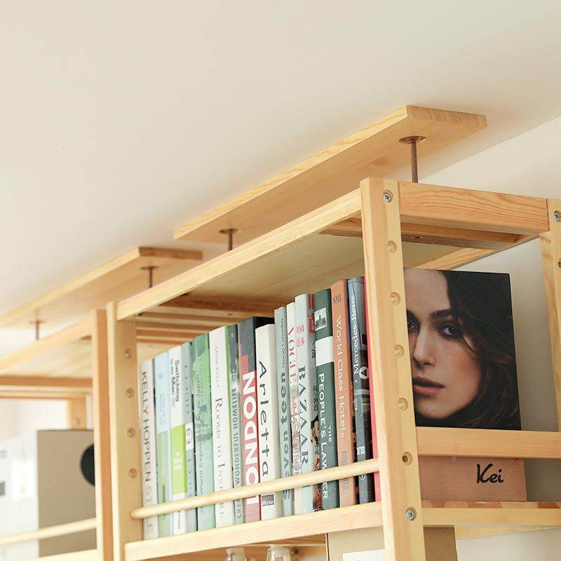 实合木书架易置58546369物架顶天立地组到顶储简物架创意纳落地整,畜牧/养殖物资,特种养殖设备,淘宝优惠券,粉丝福利购,淘宝优惠卷