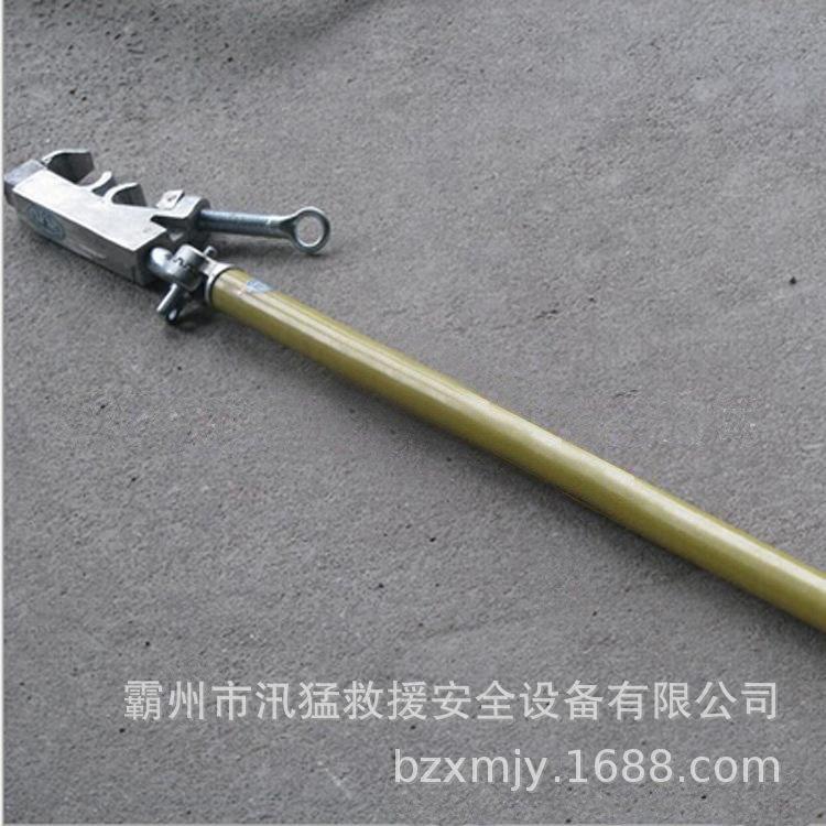 电力9185施工猴头接火线夹ZF01线1夹6头11双锁杆线带电作业绝缘夹