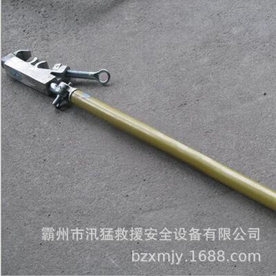 电力9185施工猴头接火线夹ZF01线1夹6头11双锁杆线带电作业绝缘夹