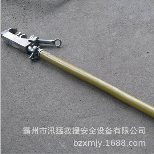电力9185施工猴头接火线夹ZF01线1夹6头11双锁杆线带电作业绝缘夹