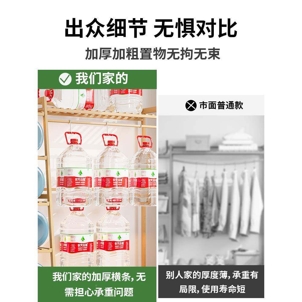 A8L衣架落地F77H5TH7木衣帽子架房出间挂衣实服的架宿舍租屋用多