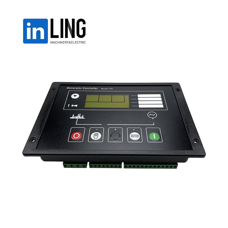 柴D油发电机0电子熄火关器控制断油开停车SE7DSE7101控制器