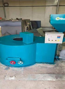 重庆大型坩埚化铝炉熔锻家前加热52153生物质熔铝炉厂四川废铝炼