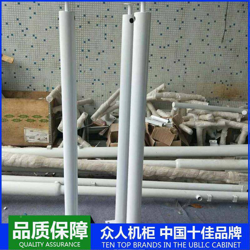 监小控立杆机工支架道路监控杆八角杆大节镀锌杆程脚手架球116支