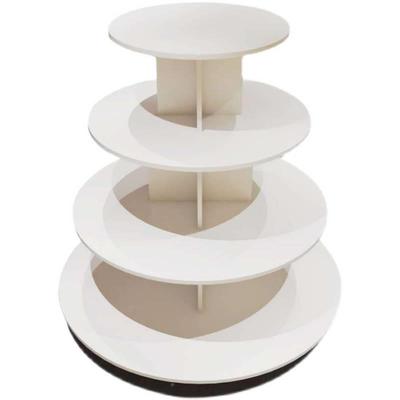 多功能展架展架YLS超市堆形头架圆中岛动柜示移货架无螺丝展示台