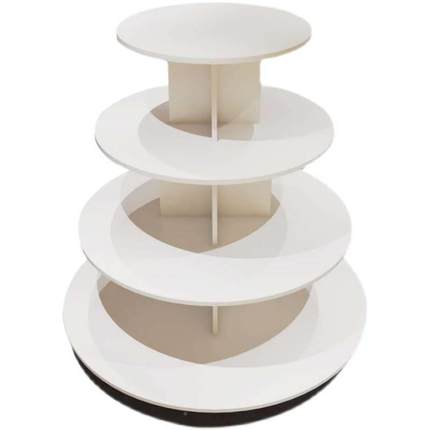 多功能展架展架YLS超市堆形头架圆中岛动柜示移货架无螺丝展示台