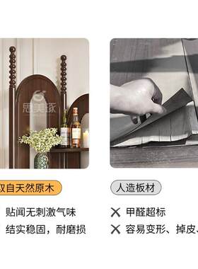 法式露西角柜21512实木璃带玻置中厅古客沙发物家用拐角靠墙一体