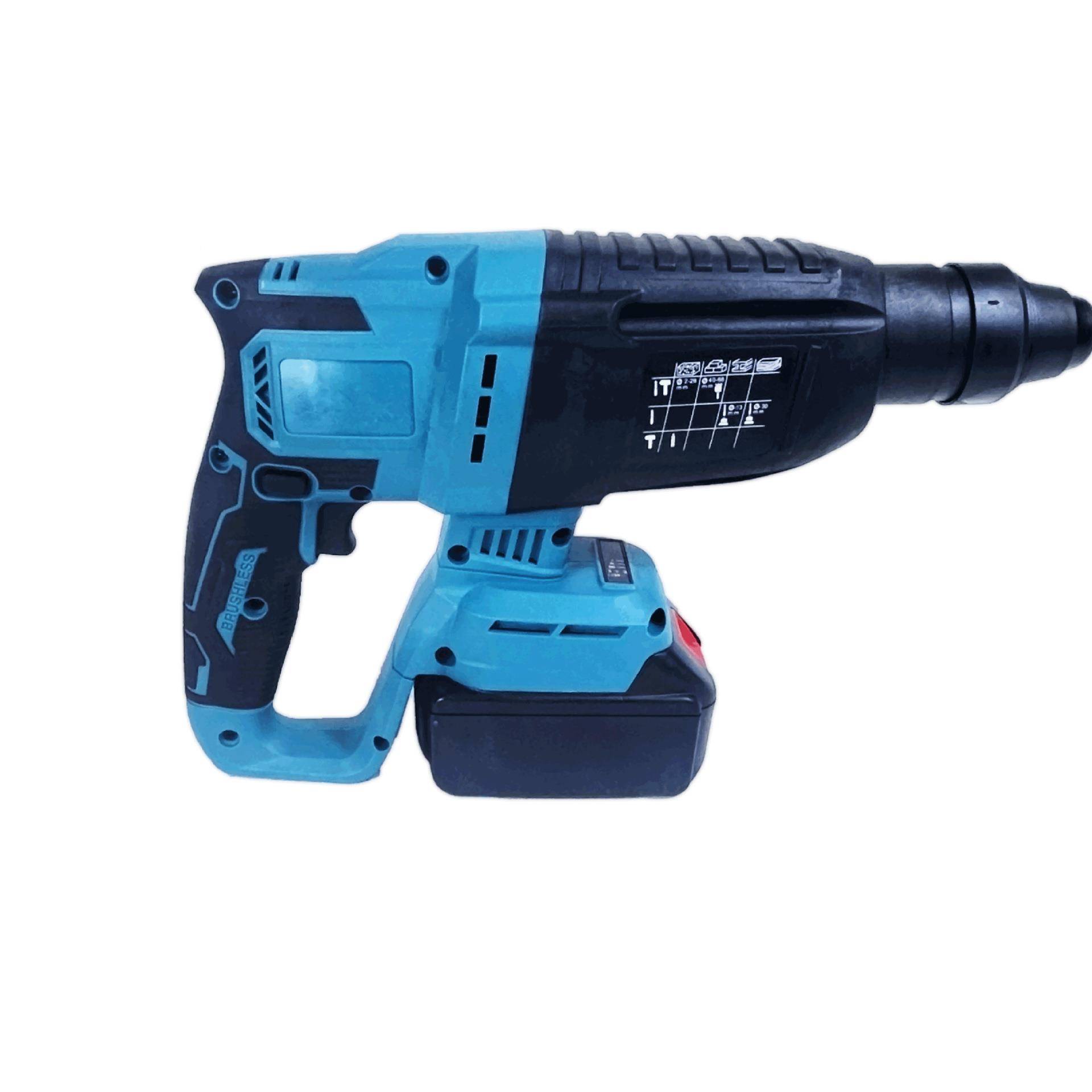 多2大1V四BDT坑功率电锤功能冲击钻锤混凝土电镐家用锂电【索镭】