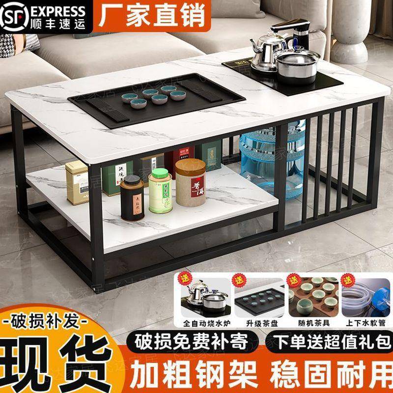 桌办公室商用茶小户见详情型茶台多功能带烧茶水壶简约几阳茶台泡