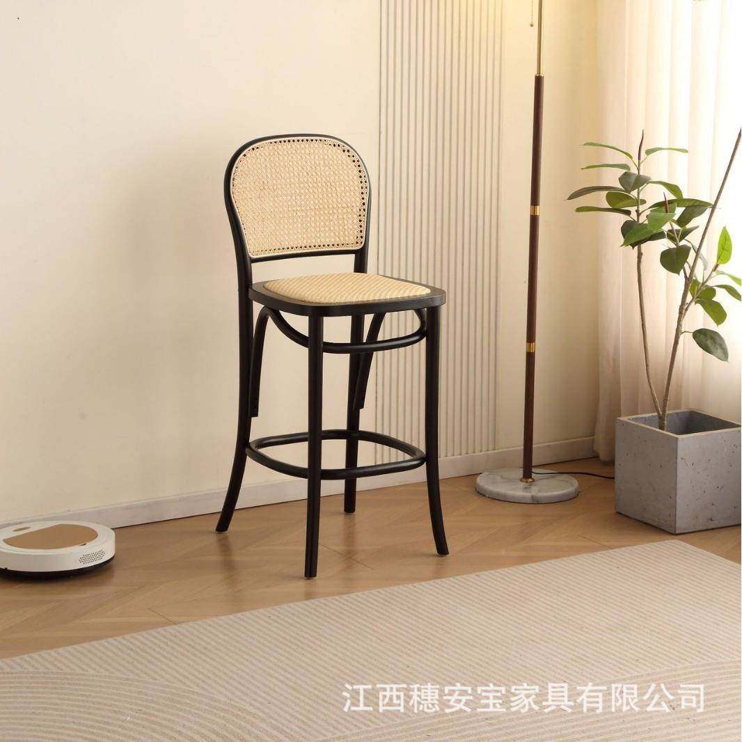 藤编实高木台吧台椅商用靠背脚厅凳藤背高吧酒吧中古岛椅餐吧椅美,畜牧/养殖物资,特种养殖设备,淘宝优惠券,粉丝福利购,淘宝优惠卷