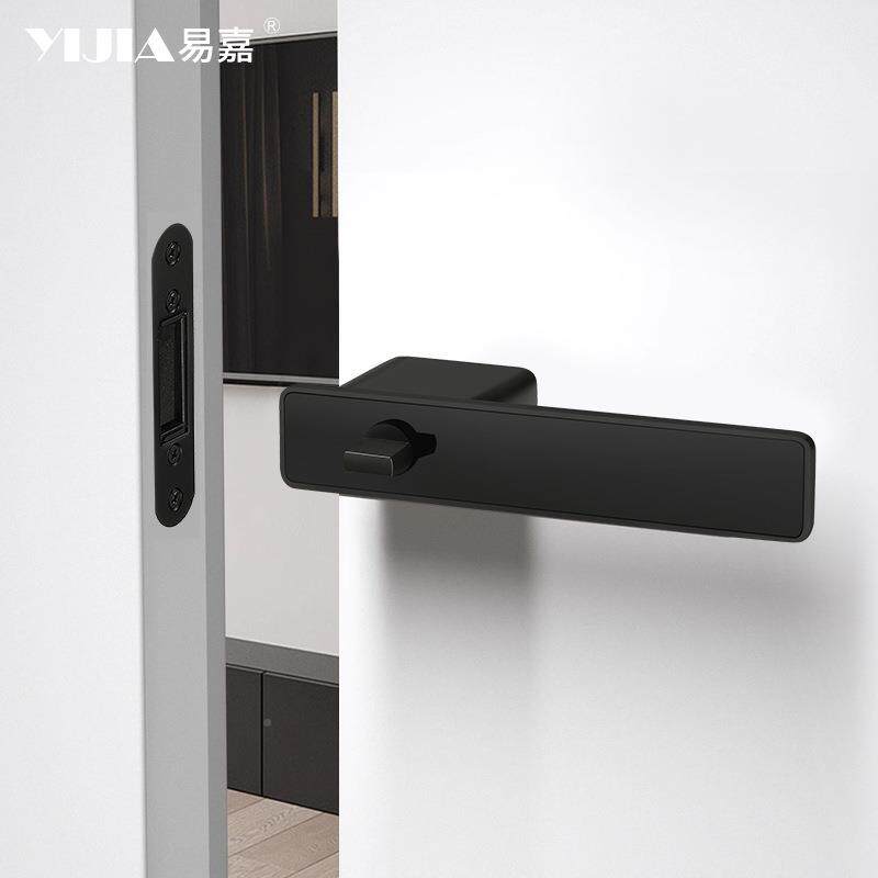 极无品牌/简意式生态门简锁现一代约卧室门锁室内间门锁具磁吸静