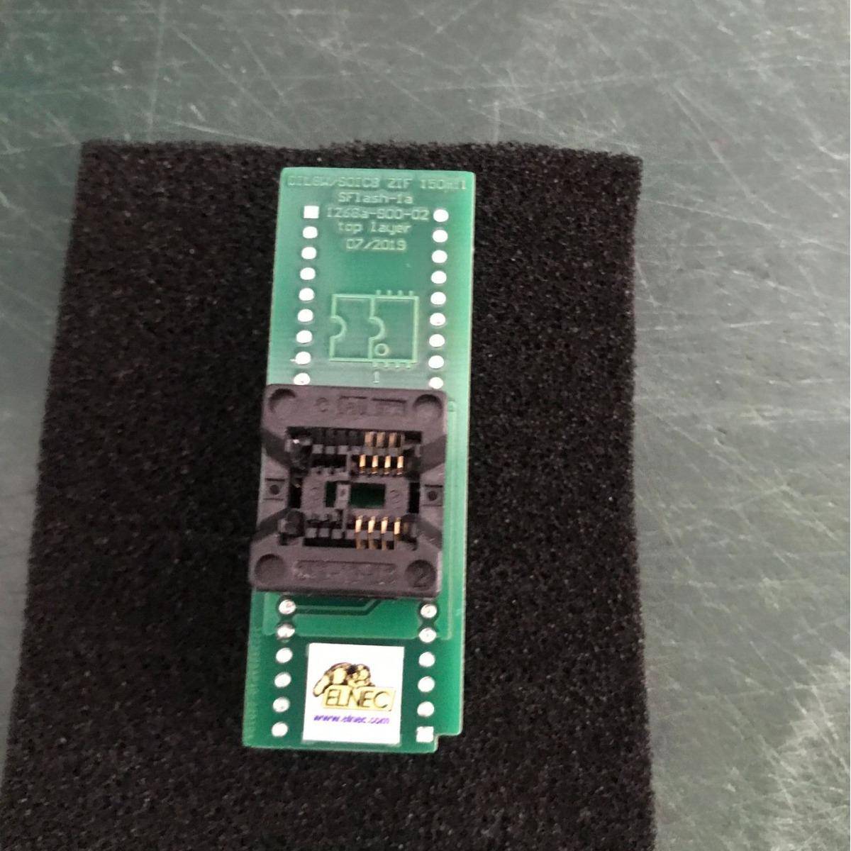 DIL8WQMT/SOIC8试ZIF150milFSlash-1a烧测写座IC座转换座