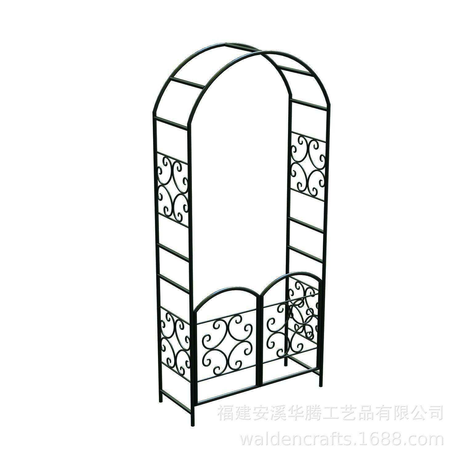 欧式花架园拱门装饰户过道爬藤拱外花庭院花HT-K0276园形门装饰架
