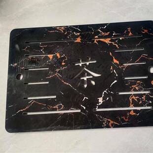 砖理石茶水桌漏水瓷板嵌入式茶海盖板接盘茶台配大件SSR茶盘家用