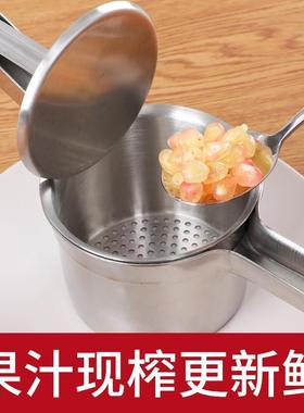 加厚34不0锈家用多功能南瓜土豆泥压钢泥器捣碎器榴手石AL101234