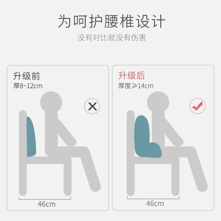 腰枕孕妇上靠枕班办抱公室座椅子午睡护腰垫腰靠垫枕靠背100645喂