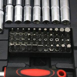 汽215件套套多筒套装功能汽修理维修工车具箱机械修理套92035筒修