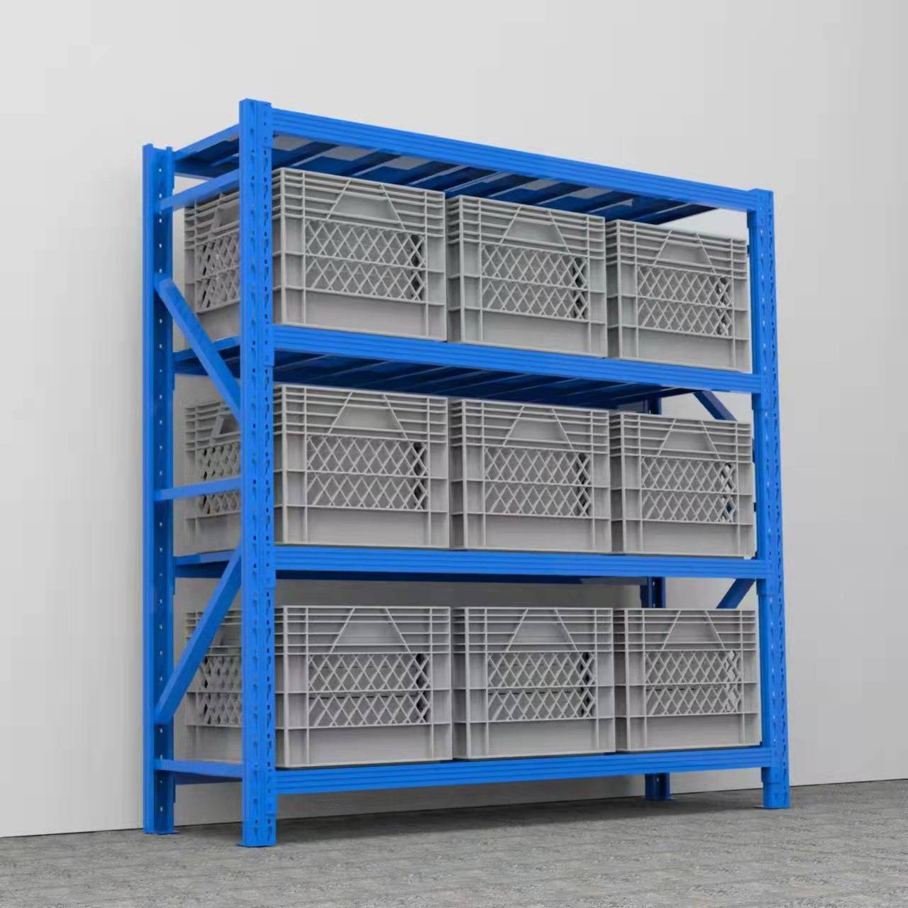 储福建州多泉层IHO物置库物架展示架简单组合家用中型仓仓储货架