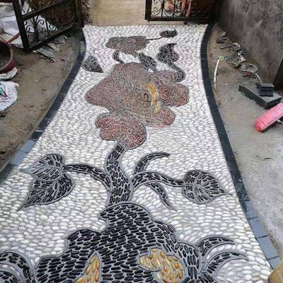 斤铺天路然石原7yPS3dZS石地造景庭院花园头大小卵鹅石软暖石鹅雨