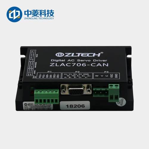 4中菱科VAPL技ZC706机器人轮毂伺服电机驱A动器RS232接口2-70V