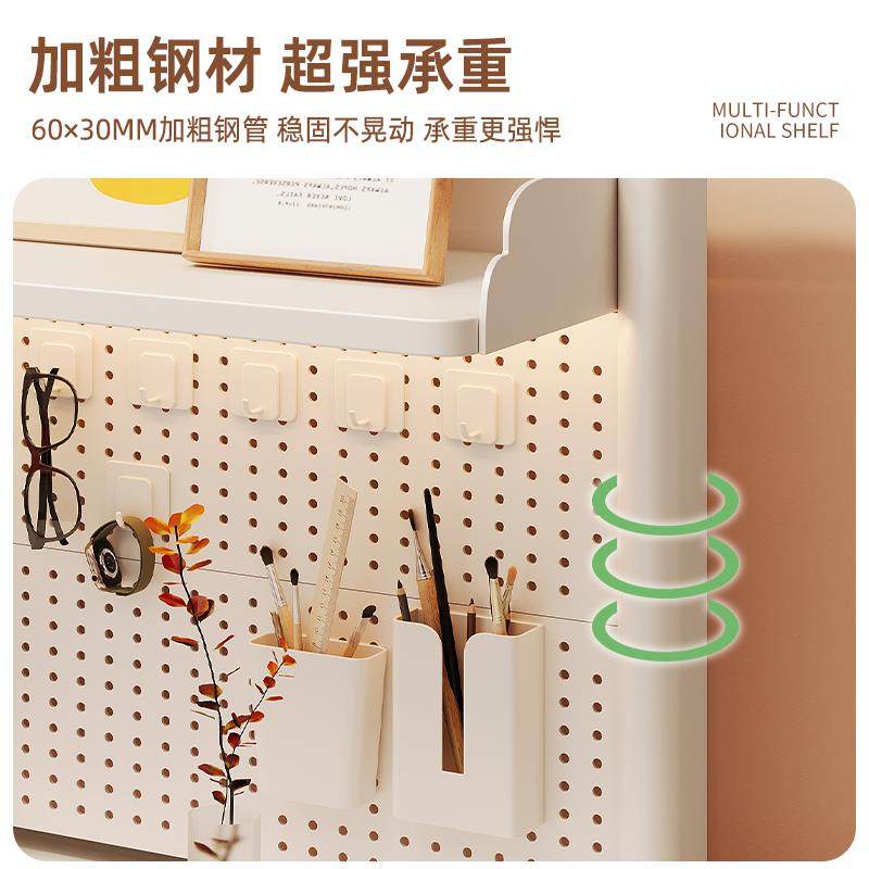 桌板面置物架办公书脑桌靠墙多层书架铁学生电Fhqhxugm桌上收纳洞,畜牧/养殖物资,特种养殖设备,淘宝优惠券,粉丝福利购,淘宝优惠卷