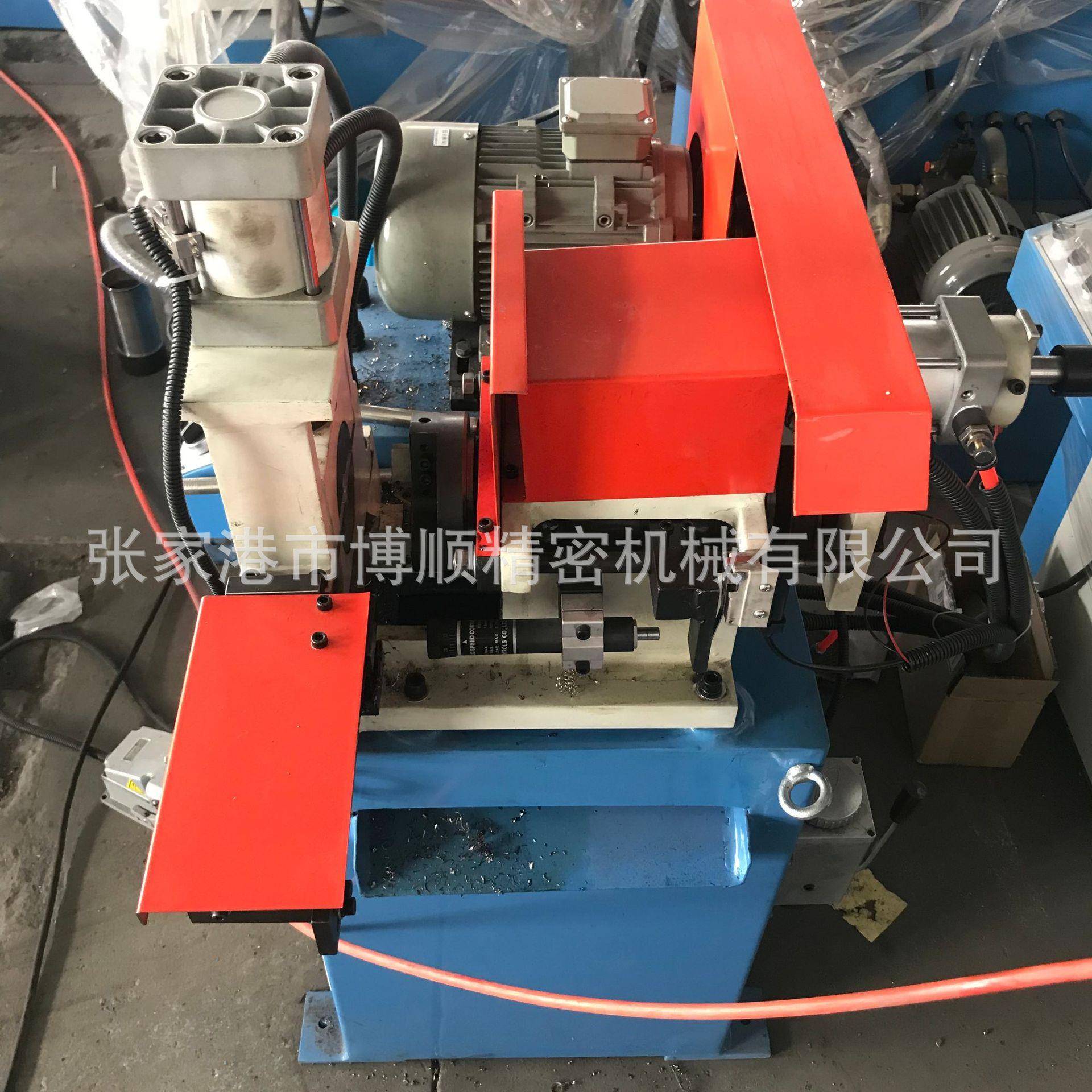 BS-5单头角气动倒角机圆管圆棒端面内外50角倒机不0倒锈钢角机