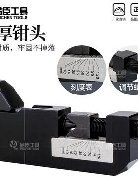 机TM、H械点式压接钳压手动点钳M-T120冷压铜铝点压线压钳H-2150/