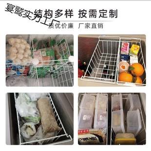 冰柜冷藏内部挂置物架分NOC隔栏收纳筐挂房悬挂式浴钩室厨储物篮
