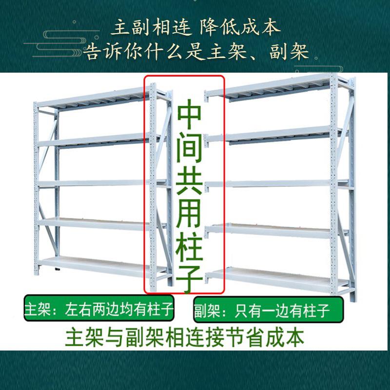 2.米中型仓储货库架仓5库展超高货架货物架工厂RMU房多层大件货物
