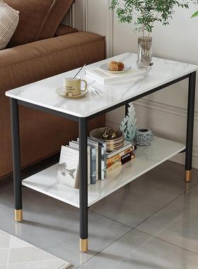 2025新款岩沙KMK几发边边柜方形角几茶几创意感可移板动小方侧桌