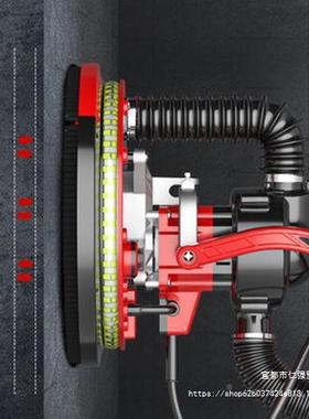 德国正普墙壁面打27751自磨机吸式墙无尘墙砂纸机腻子磨机砂墙机