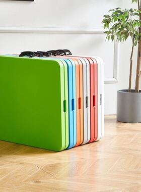 折叠子加户高23623外简野餐约塑料家用简易便携式学习桌现代收纳桌桌椅