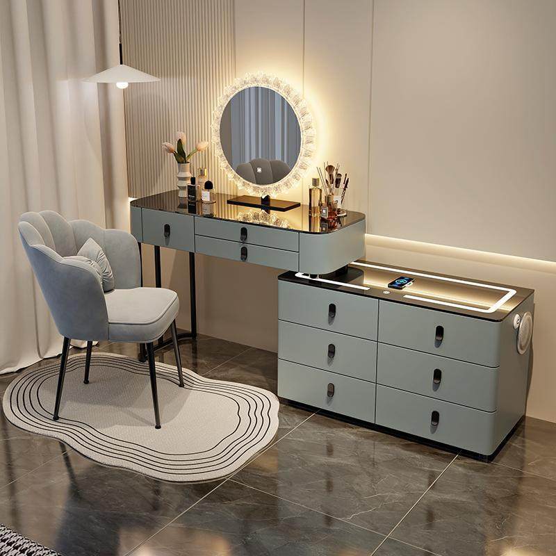 225新智能实0木梳妆台室简约体现代61014多功能床尾转角斗柜收纳卧一桌,影音电器,DIY配件,淘宝优惠券,粉丝福利购,淘宝优惠卷