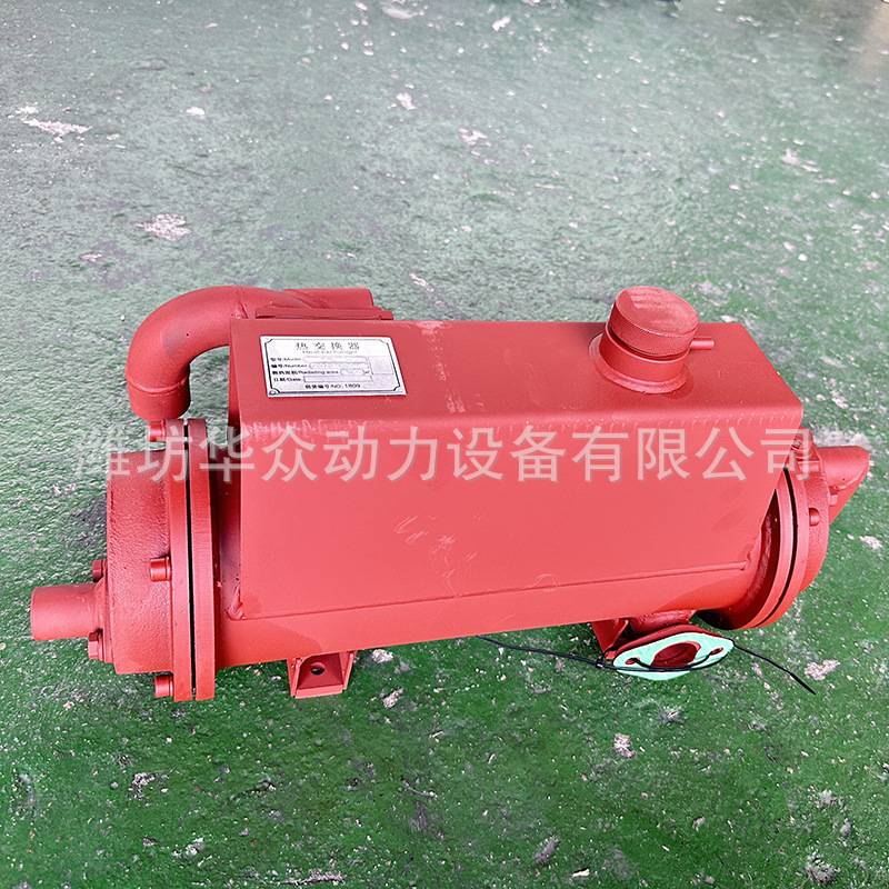 船用柴油机热交换器里卡多系列6105船机 4105海淡水交换器冷却器