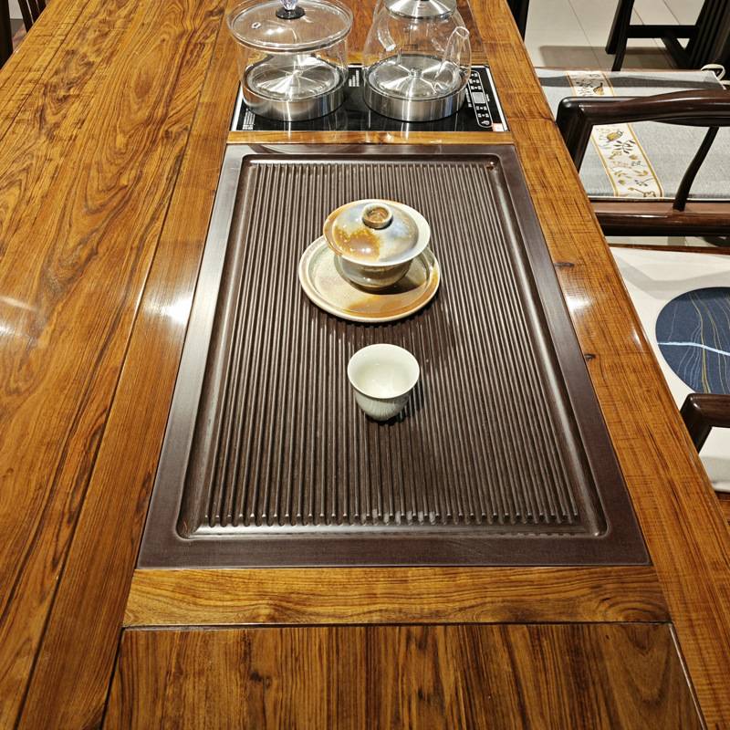 阿朴电木茶盘卡桌子胶木德国电木茶台家用简约茶桌托盘茶具卡桌子