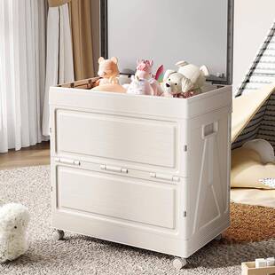 大容量折叠纳箱玩具收纳箱箱客厅柜子装免安宝宝2017衣收服带轮收