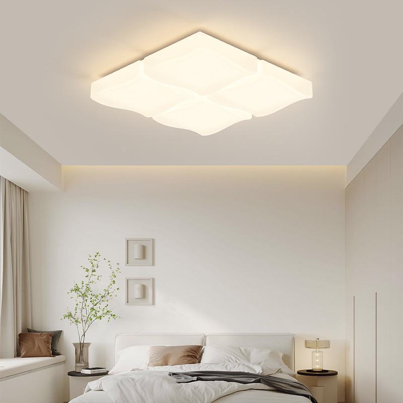 极简吸客厅灯主灯leXD690d顶灯现眼代简约奶风全油光谱护防蓝光卧