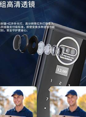 户外庭院门码人25675智能锁开门脸识别指双纹锁防水防晒防冻家用