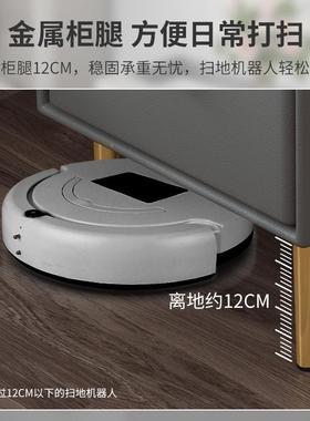 AL8142I6超窄床头柜极缝简现代窄轻奢岩板智能卧室隙床边约柜收纳