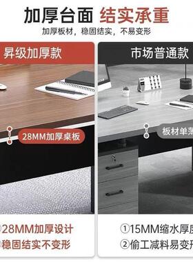 办工公桌椅19290组合老板桌办公室家台式电脑用简约现代员位职员