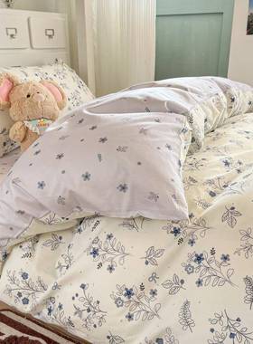 BFS纯棉生女男生学生宿舍单三件套春透气套件可秋水洗机洗情床侣