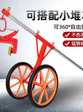 路沿夹石夹子抬式安手装工具石材夹具61716人抬夹双具大理石板路