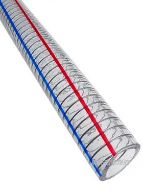 PV钢丝软管透明耐低温防冻加47311厚螺旋耐磨透坚固抽水C软明管抽