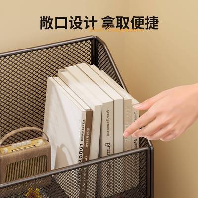 桌边架可移收动带轮书用本置书物架家落地可移动77792小推车纳架