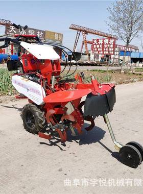 自走式型耕机大葱开沟小IVM培土机款大功率汽油封葱新旋机